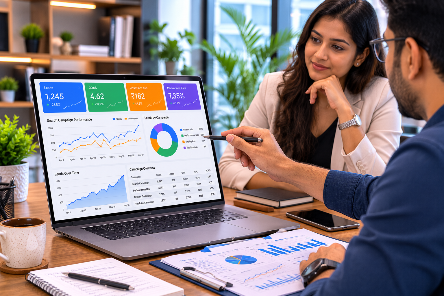 Google Ads Conversions Client Report