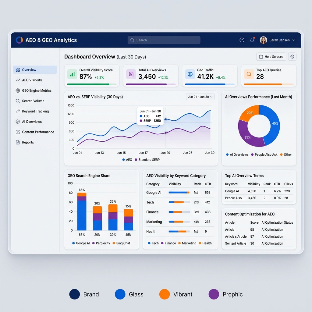 AEO and GEO content planning for Google AI Overviews and answer engine visibility